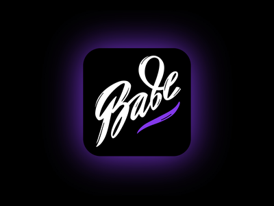 Babe b babe brand branding design font identity illustration letter logo logotype network social